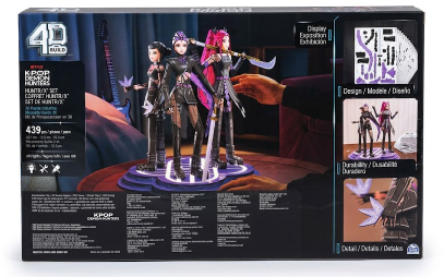 4D Build 3D puzzle model kits KPop Demon Hunters, Eiffel Tower and Mercedes F1 - view 10