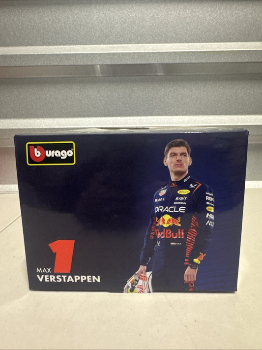 Bburago 1:18 Oracle Red Bull RB19 F1 Max Verstappen Austin GP Diecast1