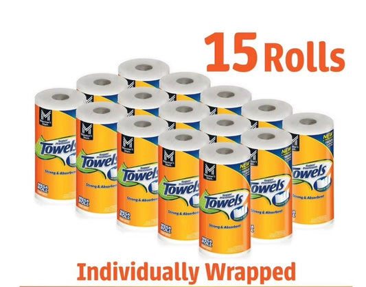 Member's Mark Select & Tear 2-Ply Paper Towel 15 rolls, 150 sheets/roll1