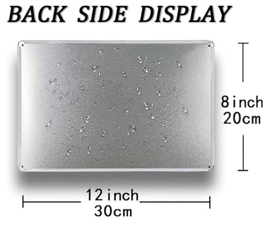 Wall Decoration Rabbits Sign Metal Tin Signs Wall Decor Vintage1