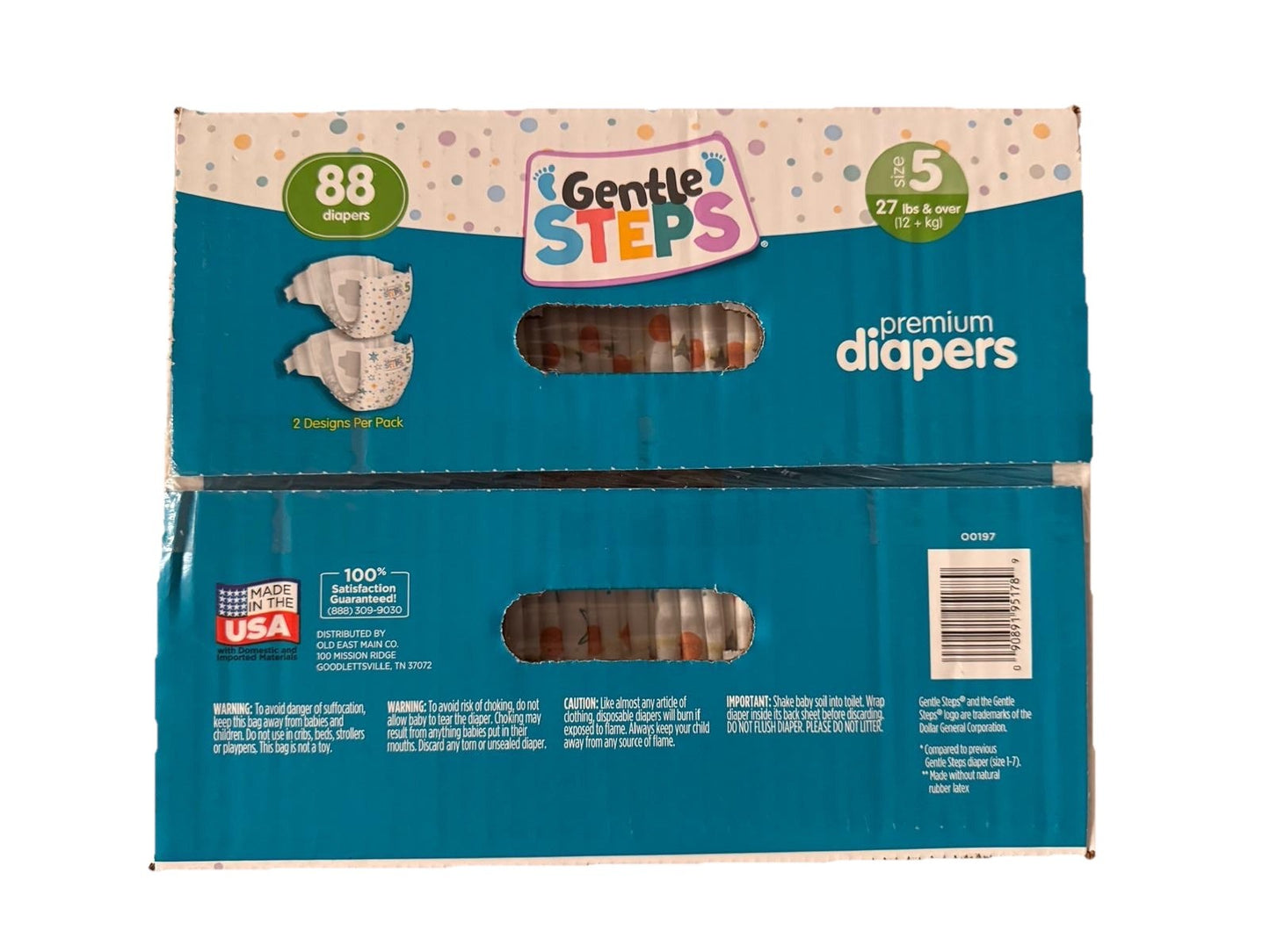 Gentle Steps Diapers Size 5 – 88 Count3