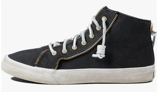 Sperry X Rebecca Minkoff Hightop Sneaker RM Black Size 6 M EUR 36 - New1