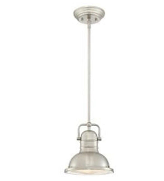 LED Pendant Lamp Westinghouse 9W Brushed Nickel Prismatic A19 Dimmable1