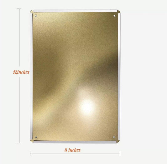 Notice Sign Metal “Please Do Not Feed The Ducks & Geese” 8x12 - NEW1