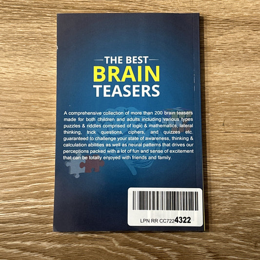 The Best Brain Teasers 199+ Unique Brain Teasers For All Ages By Mike C. Biehl1