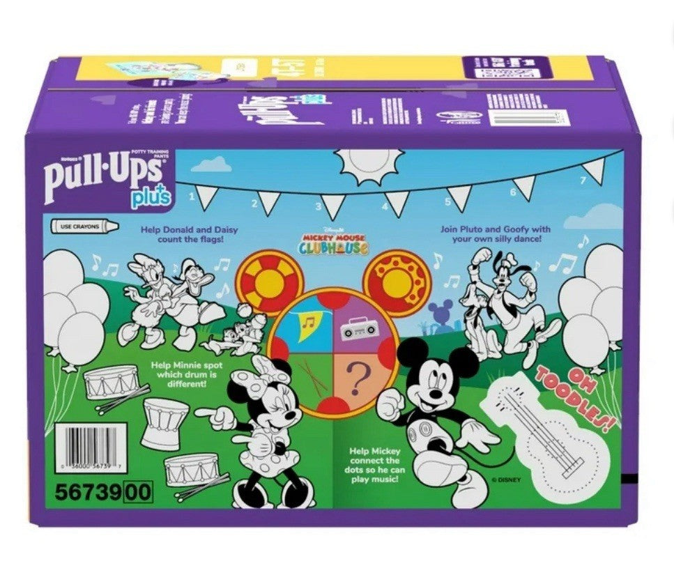Huggies Pull-Ups Plus Training Pants Unisex Size 4T-5T (38-50 lbs) 102 Count1