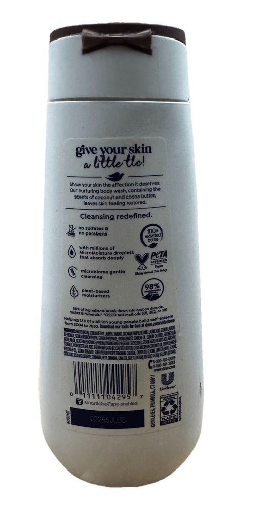 Dove Body Wash Restore Coconut & Cocoa Butter 11 Fl Oz ( 2 Pack) NEW1