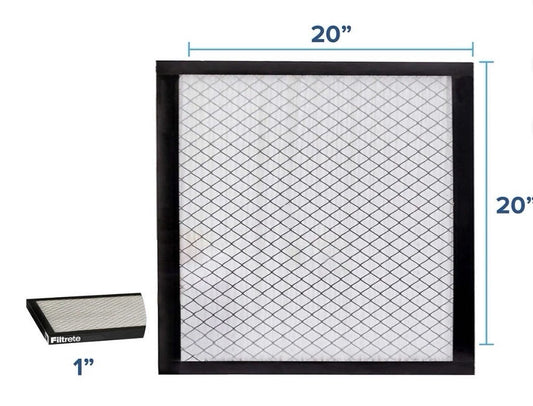 3M Filtrete 2500 MPR 20x20x1 MERV 14 AC Furnace Air Filter 4 Pack1