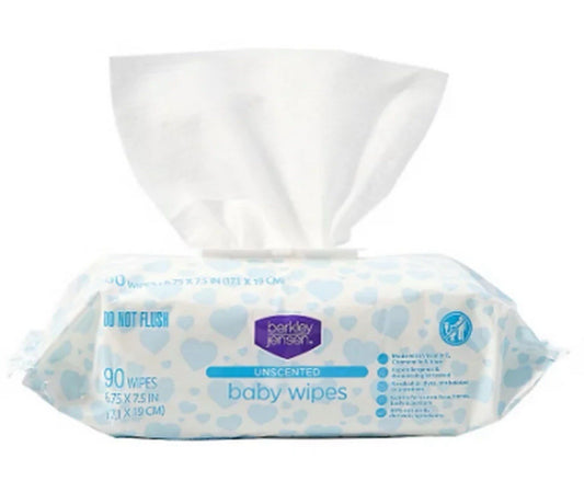 Berkley Jensen Unscented Baby Wipes 1080 Count, Hypoallergenic- NEW1