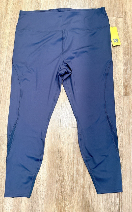 Women’s All In Motion Leggings High Rise, Size 2X , Slate - NEW1