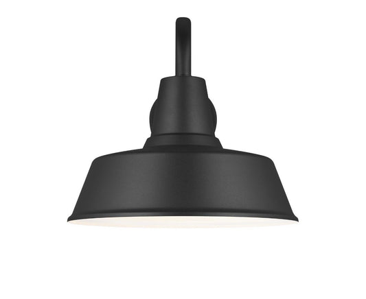 Modern Black Outdoor Wall Lantern, Barn Light Style, for Porch or Patio1