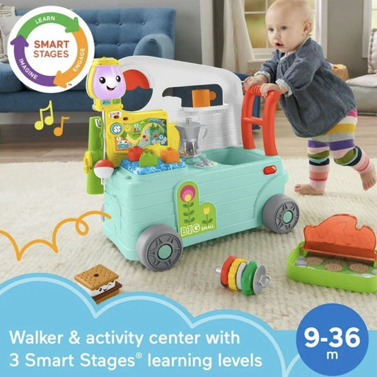 Fisher-Price Laugh & Learn 3-in-1 Walker & Activity Center1