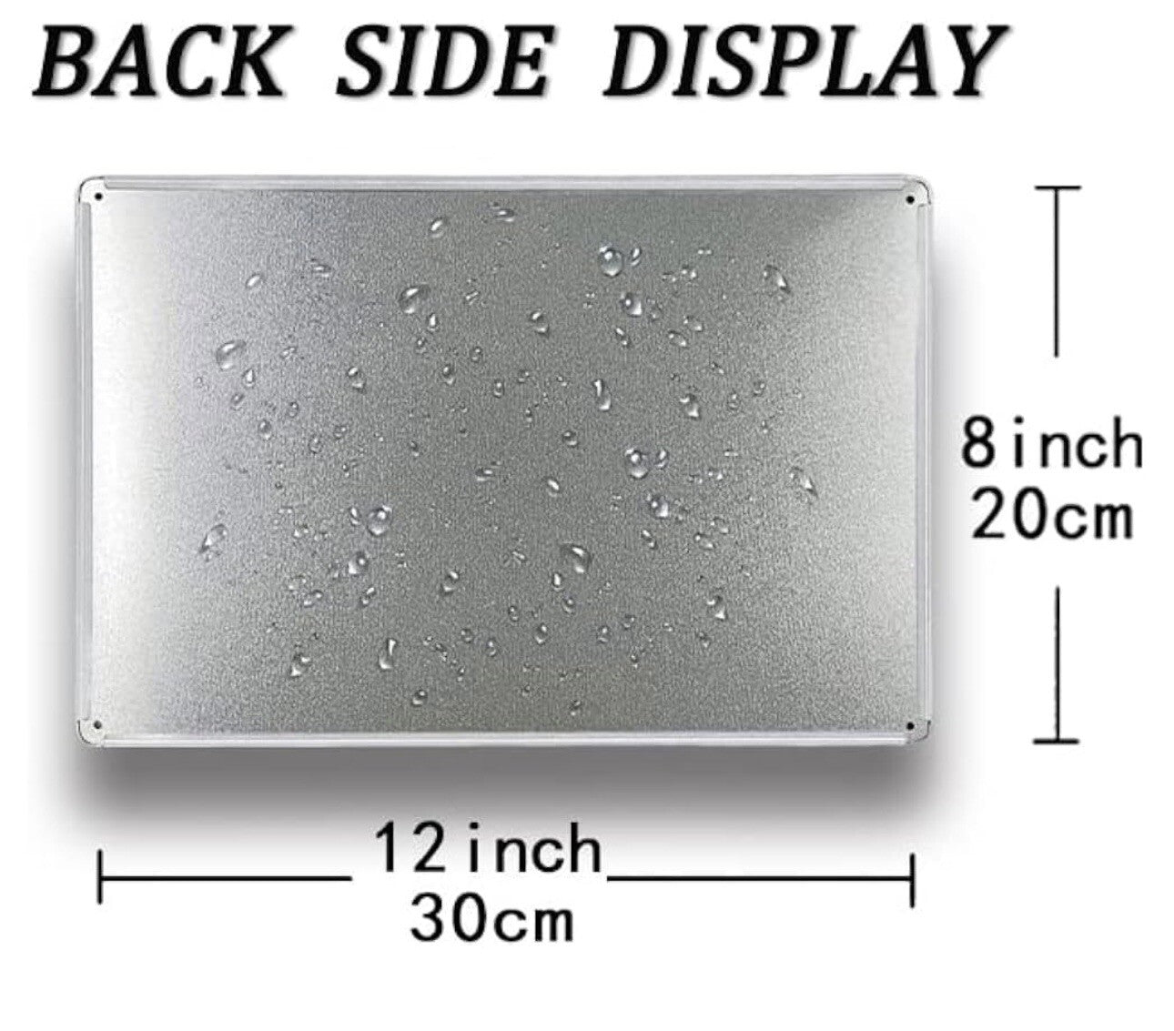 Retro Sign Tin “They Whispered to Her You Cannot Withstand the Storm I Am” ~NEW~4