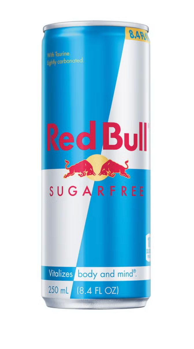 Red Bull Energy Drink, 8.4 fl oz Cans (24 Pack) - Original & Sugarfree
