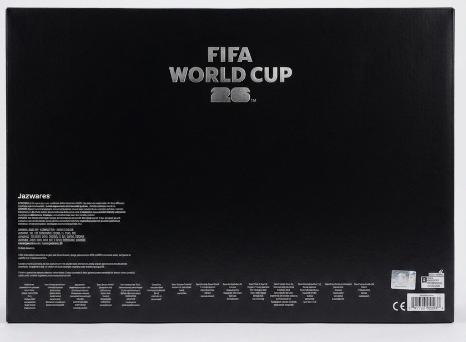 FIFA World Cup 2026 USA Set 3 Plush Trophy Ball Pet Official Jazwares