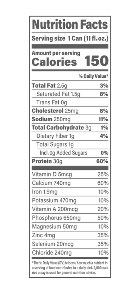 Nurri 30g Protein Shake, Chocolate, 11 fl oz , 15-pack