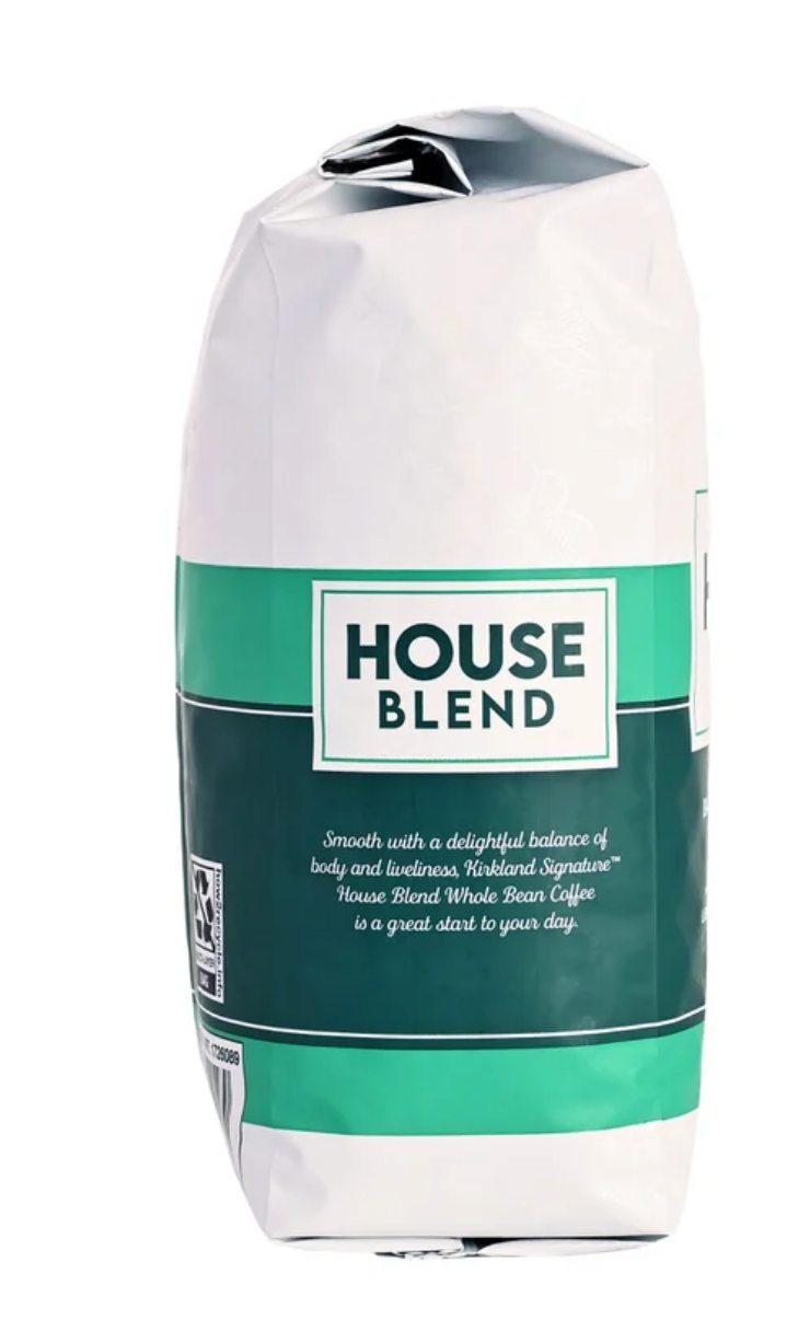 Kirkland Signature Whole Bean Coffee – Colombian Supremo, House Blend & French Roast