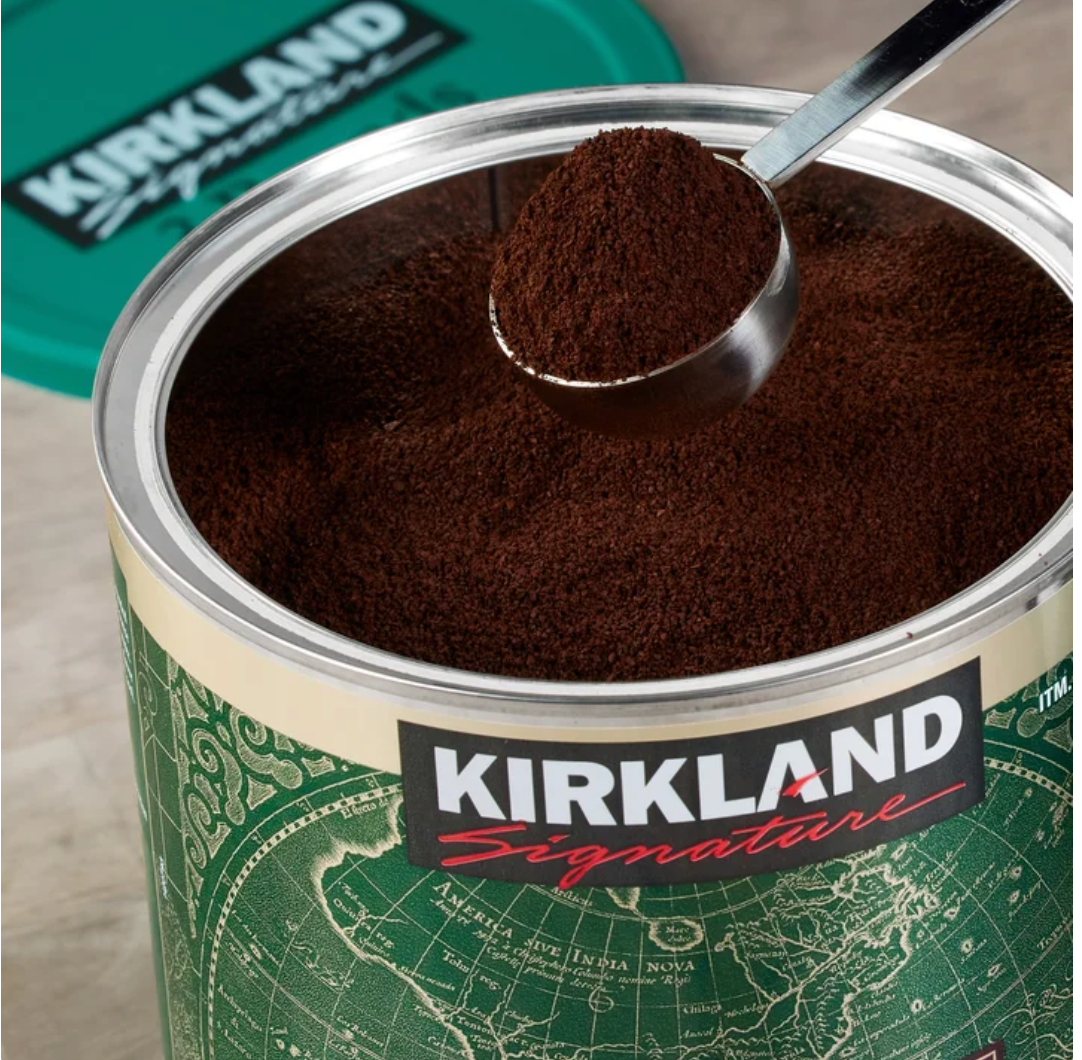 Kirkland Signature Decaffeinated Coffee, Dark Roast, 3 lbs