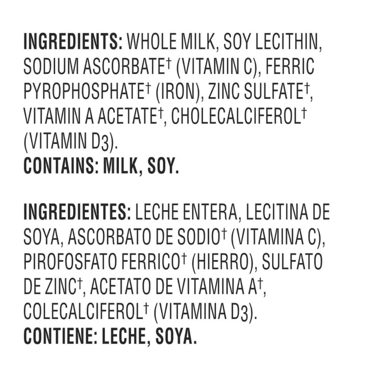 Nestlé NIDO Fortificada Dry Whole Milk Powder, Vitamin & Mineral Enriched - 4.85 lb (2.2 kg) Can