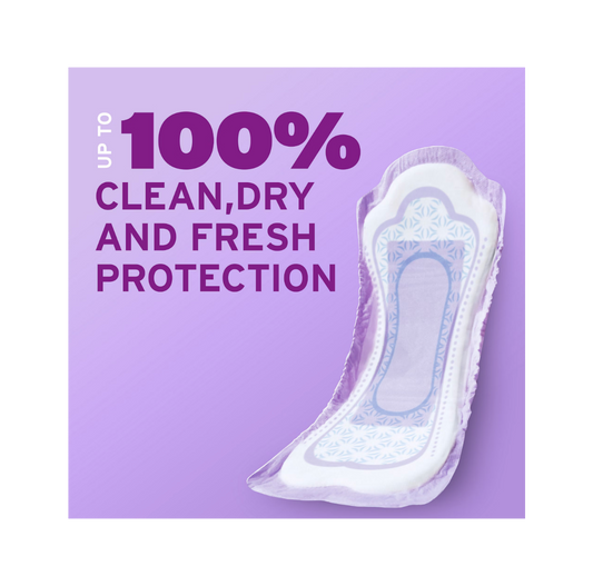 Poise Fresh Protection Incontinence Pads Ultimate Long (Level 6) 120 Count Maximum Bladder Leak Protection