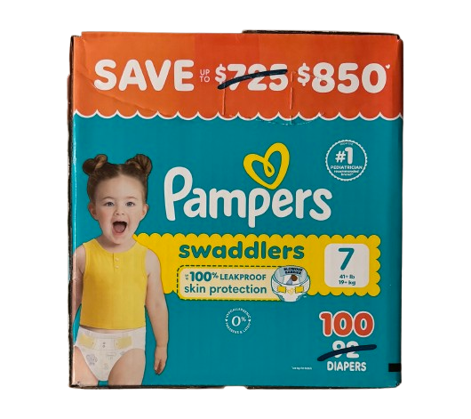 Pampers Swaddlers Baby Diapers, Choose Your Sizes 1 to 7