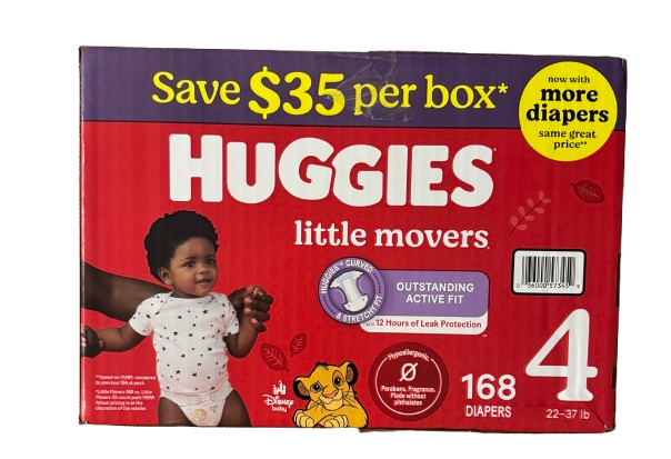 Huggies Diapers - Little Snugglers & Little Movers (Multiple Sizes)