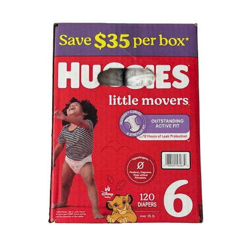 Huggies Diapers - Little Snugglers & Little Movers (Multiple Sizes)
