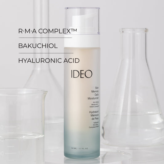 IDEO Skin Memory Daily Moisturizer 50 mL (1.7 fl oz), Retinol-Free Anti-Aging Face Cream, Hydrates & Firms