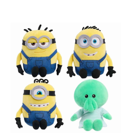 Disney Illumination Minions & Monsters Plush Collector Set 4-Pack 2026 Collector Series - view 2