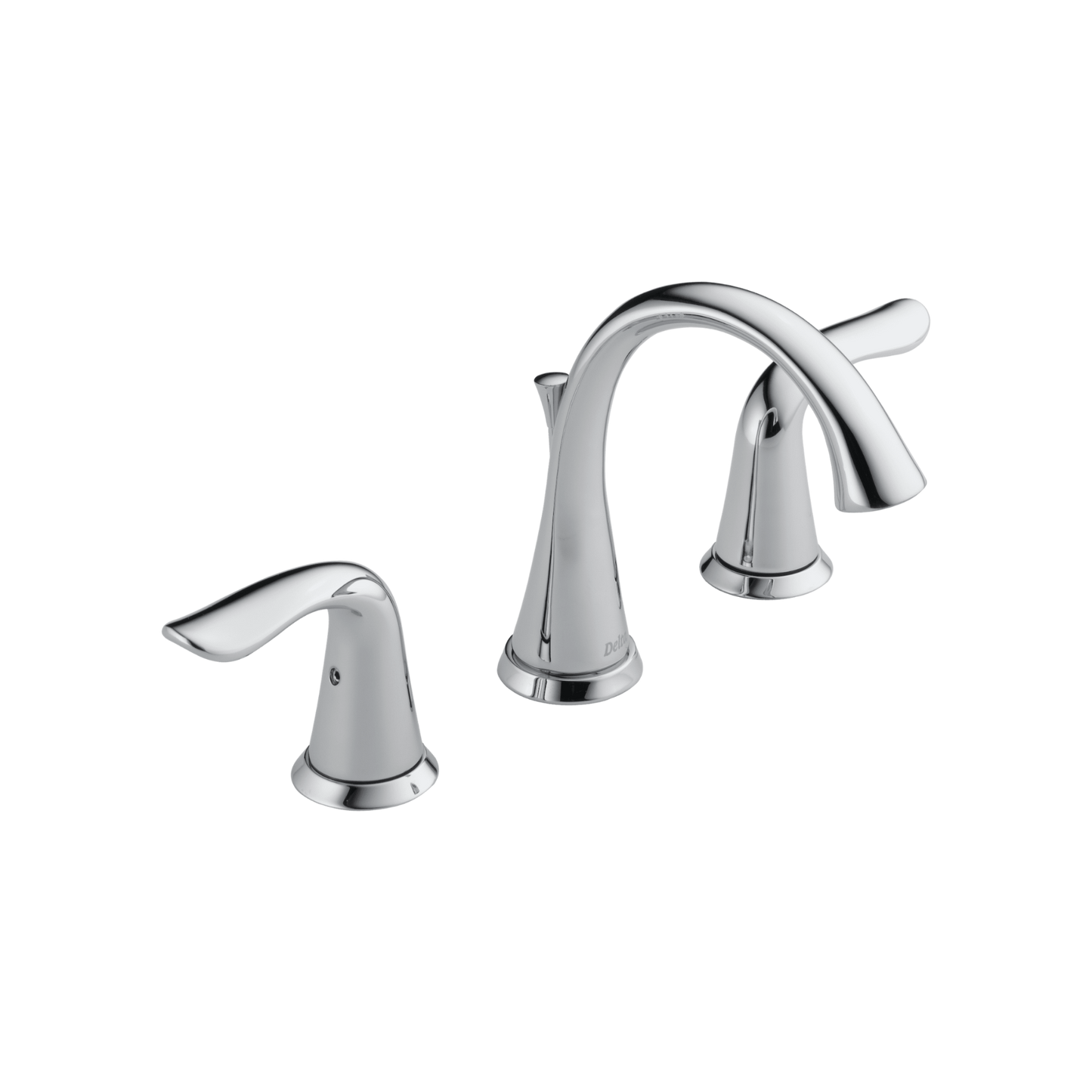 Delta Lahara Two Handle 8 in. Widespread Lavatory Faucet in Chrome 3538-MPU-DST