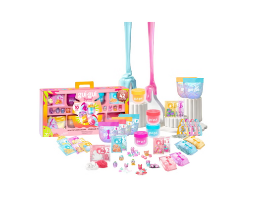 Gui Gui Tropical Slime Kit 42-Piece, 10 Scented Slimes, Charms, Mix-Ins & Storage Containers - view 2