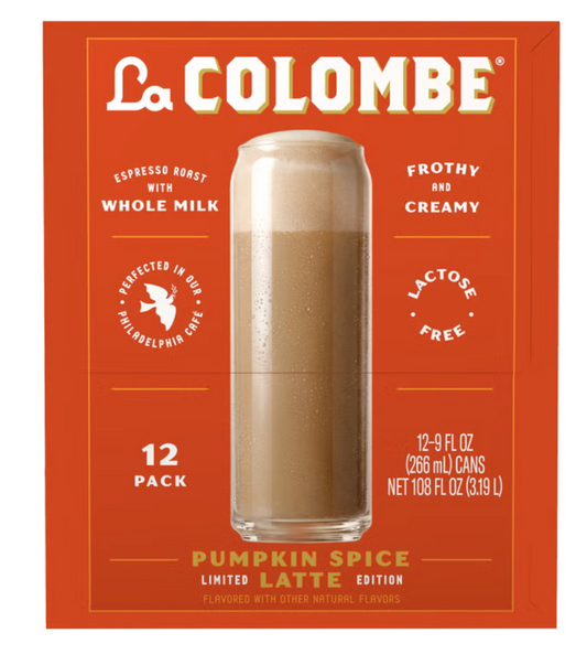 La Colombe Pumpkin Spice Draft Latte Limited Edition 12-Pack 9 oz Iced Coffee - view 2