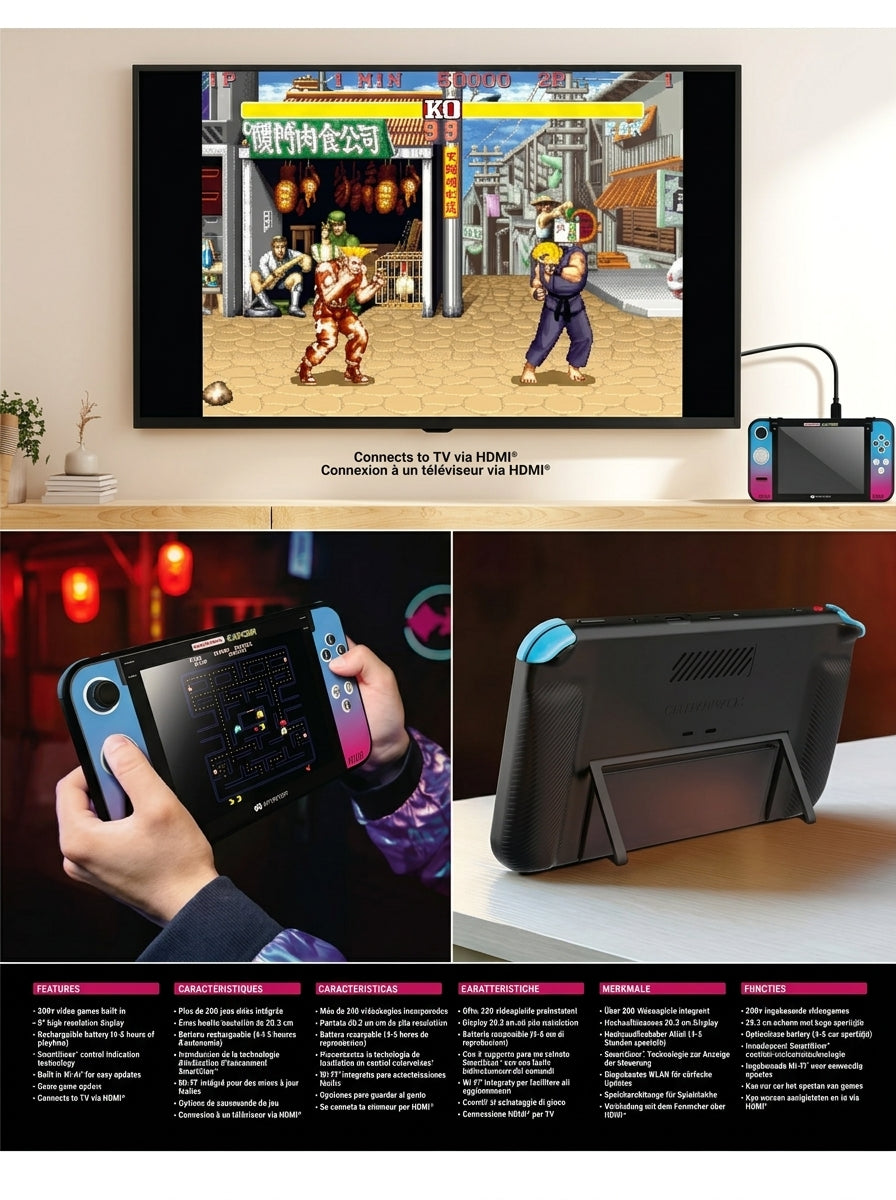 My Arcade Gamestation Retro Go Bundle portable retro gaming system - view 8