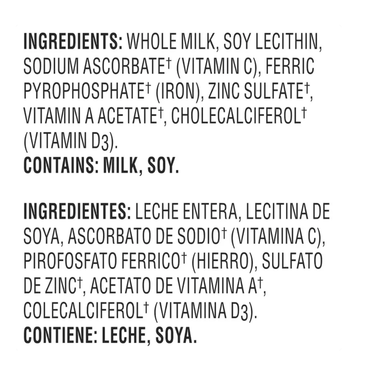 Nestlé NIDO Fortificada Dry Whole Milk Powder, Vitamin & Mineral Enriched, 4.85 lb (2.2 kg) - view 3
