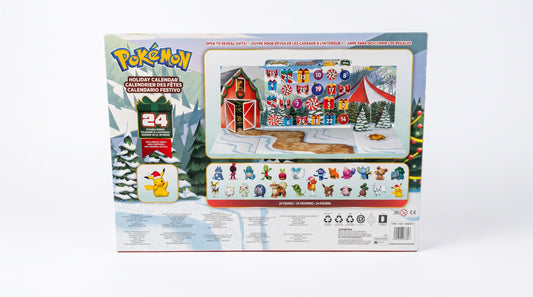 Pokémon Holiday Advent Calendar with 24 collectible figures - view 2