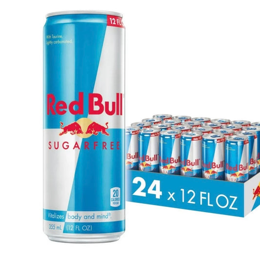 Red Bull Sugar Free Energy Drink 12 fl oz (24-Pack)