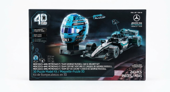 4D Build 3D puzzle model kits KPop Demon Hunters, Eiffel Tower and Mercedes F1