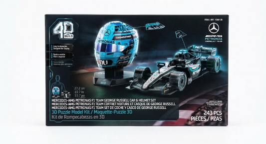 4D Build 3D puzzle model kits KPop Demon Hunters, Eiffel Tower and Mercedes F1