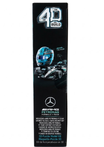 4D Build 3D puzzle model kits KPop Demon Hunters, Eiffel Tower and Mercedes F1 - view 3