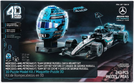 4D Build 3D puzzle model kits KPop Demon Hunters, Eiffel Tower and Mercedes F1 - view 5