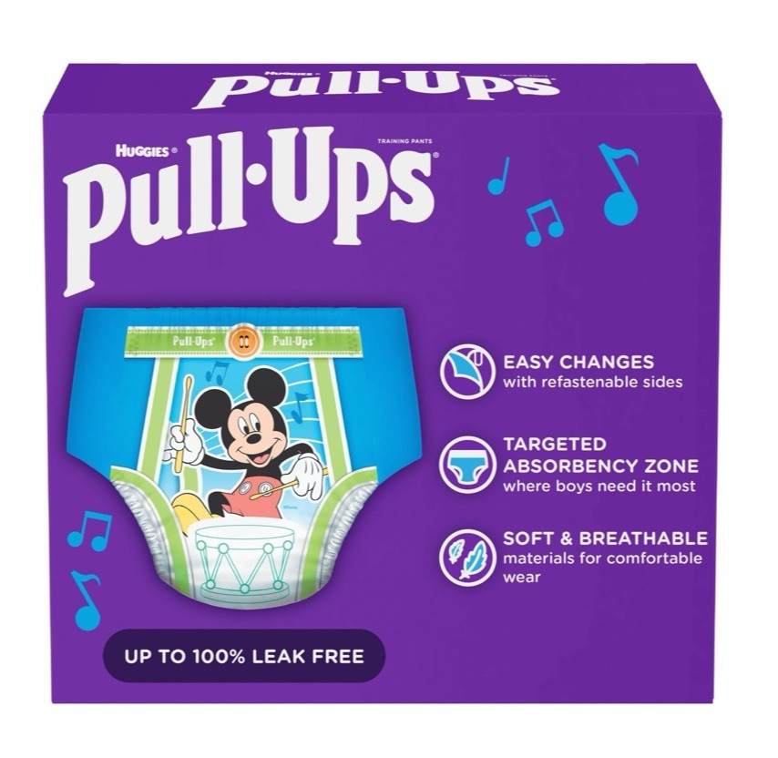 Huggies Pull Ups Training Pants for Boys Size 3T/4T (32-40 lbs) 116 Count - NEW2