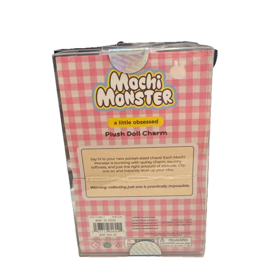Mochi Monster Plush Doll Pendant– Cute Collectible – New in Box (Purple)1