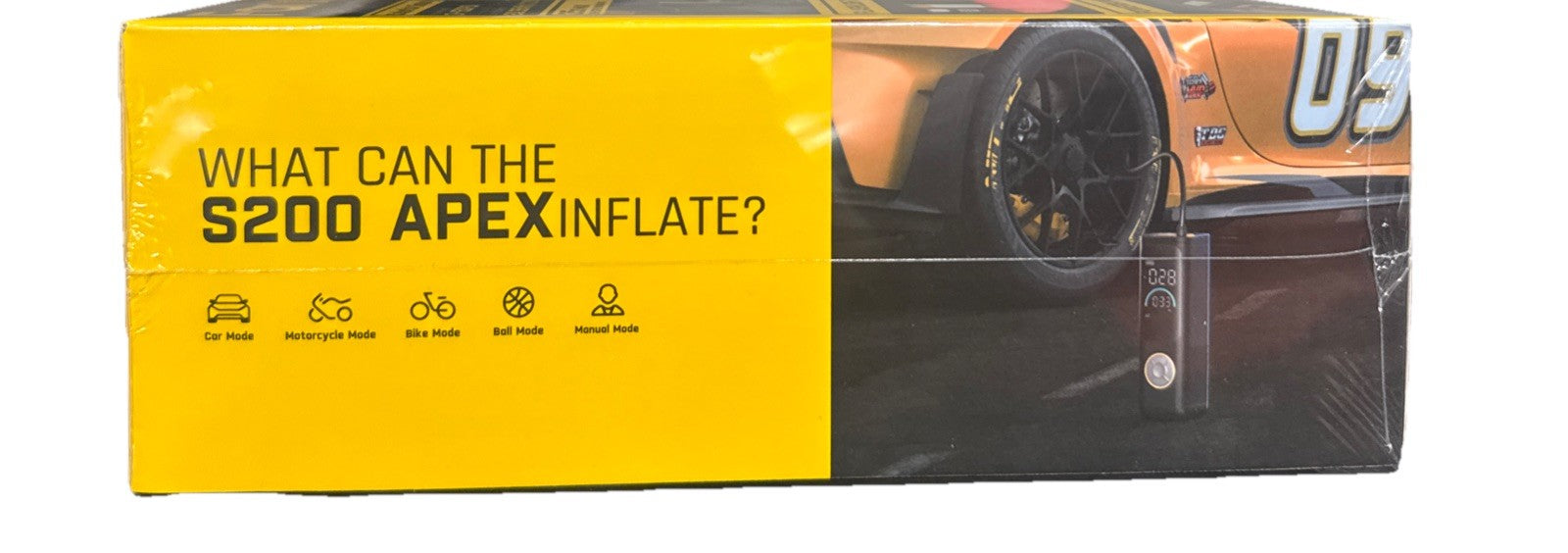 Fanttik S200 Apex Portable Air Inflator 150 PSI Tire Pump Power Bank LED8