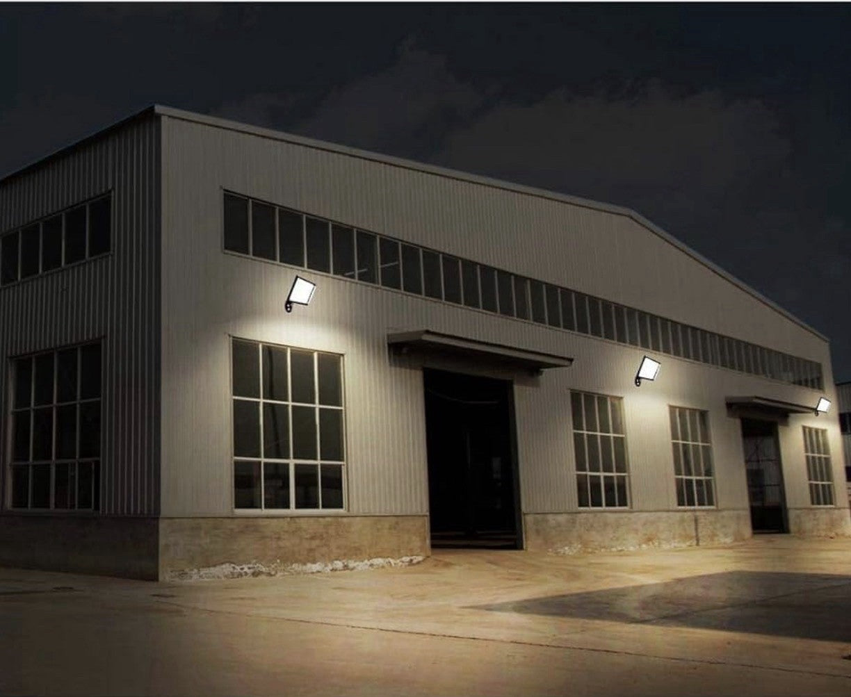 Commercial Electric 46W LED Outdoor Flood Light Bronze Dusk to Dawn 5200 Lumens4
