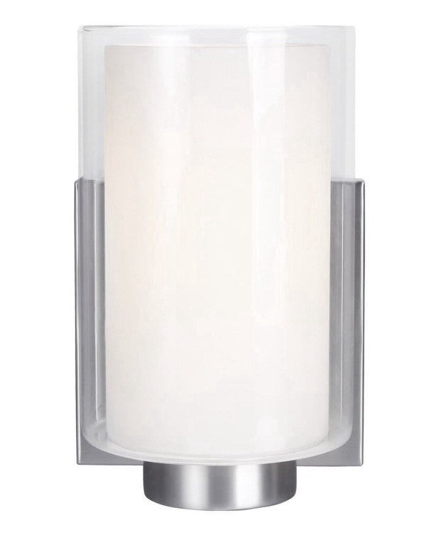 Generation Lighting VS22601S Indoor Wall Sconce Lamp, 1 Light, A19 75W - NEW0