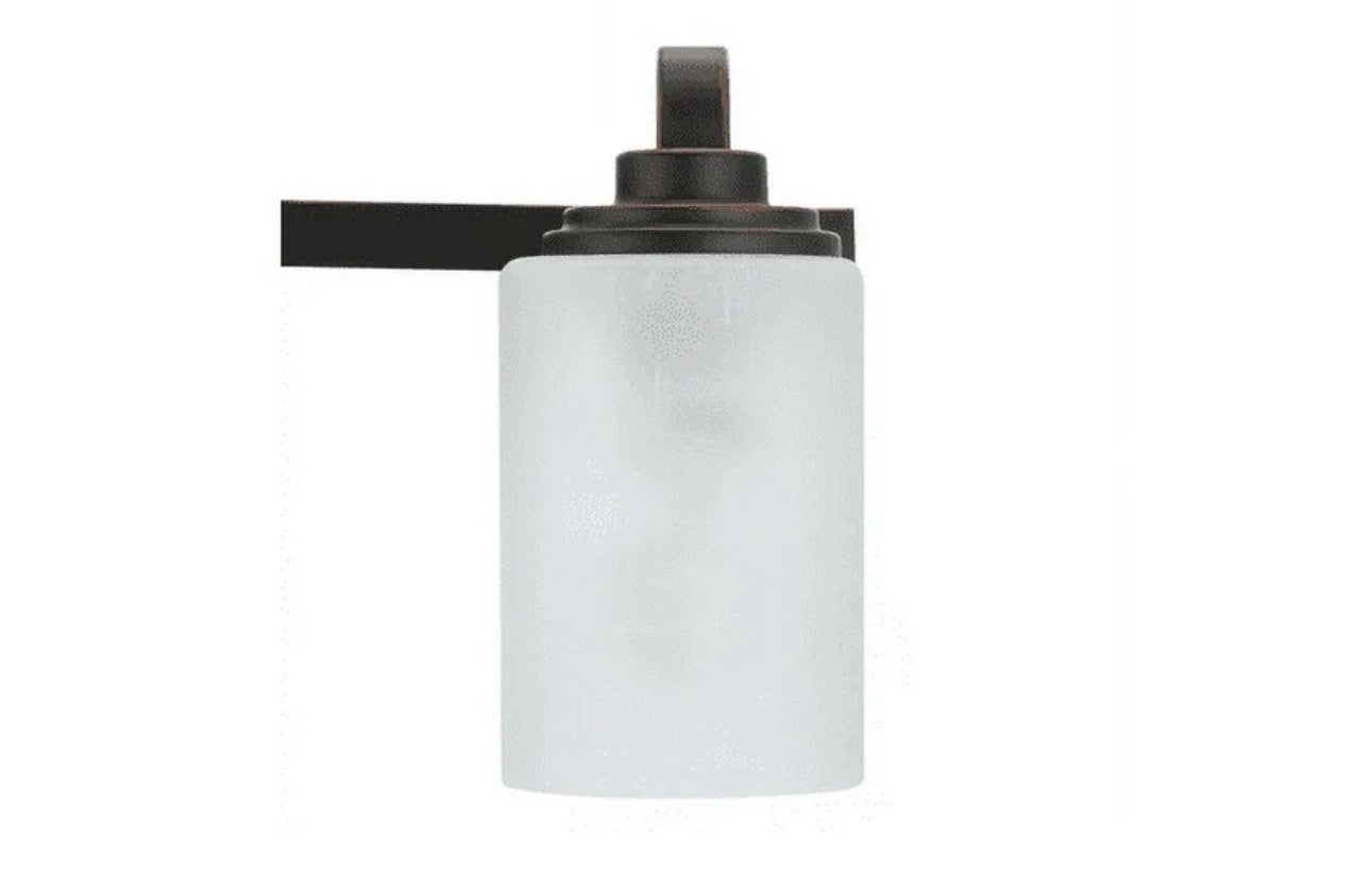 Hampton Bay Moreno 3-Light Bathroom Vanity Light, Oil-Rubbed Bronze, 21” - NEW3