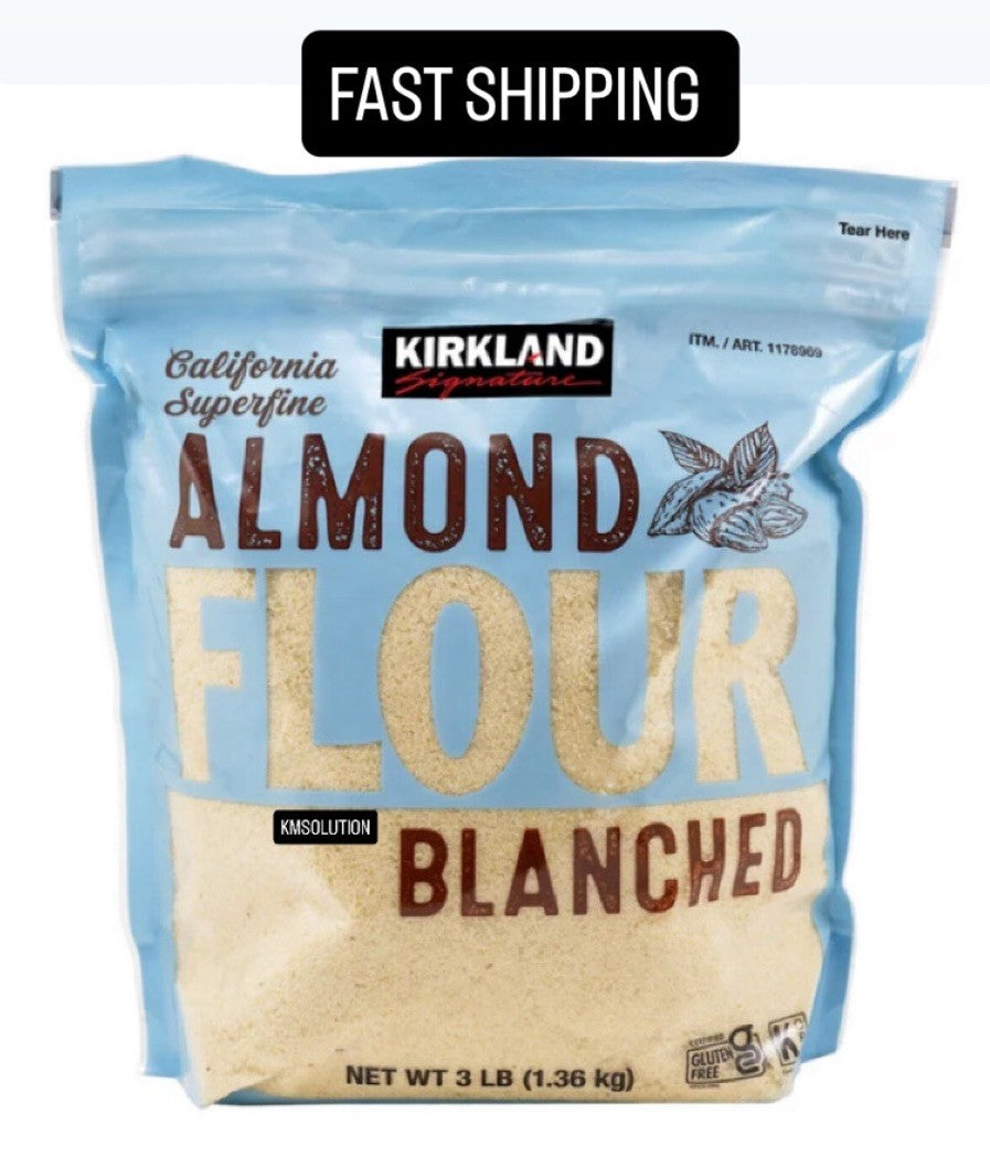 Kirkland Signature, Almond Flour Blanched, 3 lbs, NEW & Sealed0