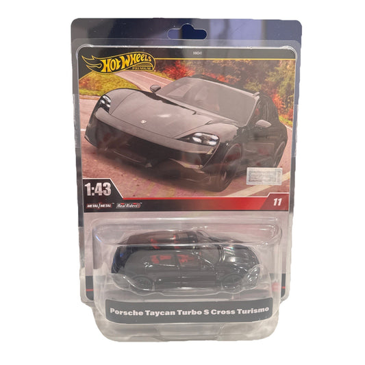 Hot Wheels Premium 1:43 Porsche Taycan Turbo S Cross Turismo New0