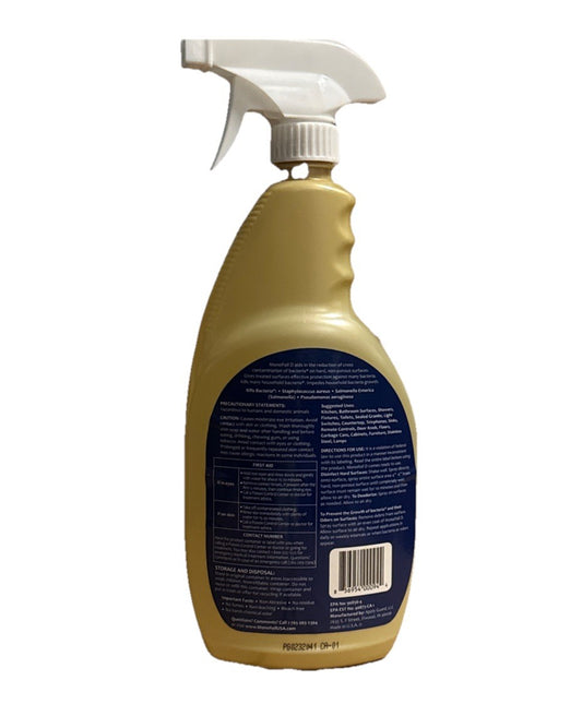 Monofoil Dual Action Disinfectant & Antimicrobial 24 Oz Kills 99.9% Of Bacteria1