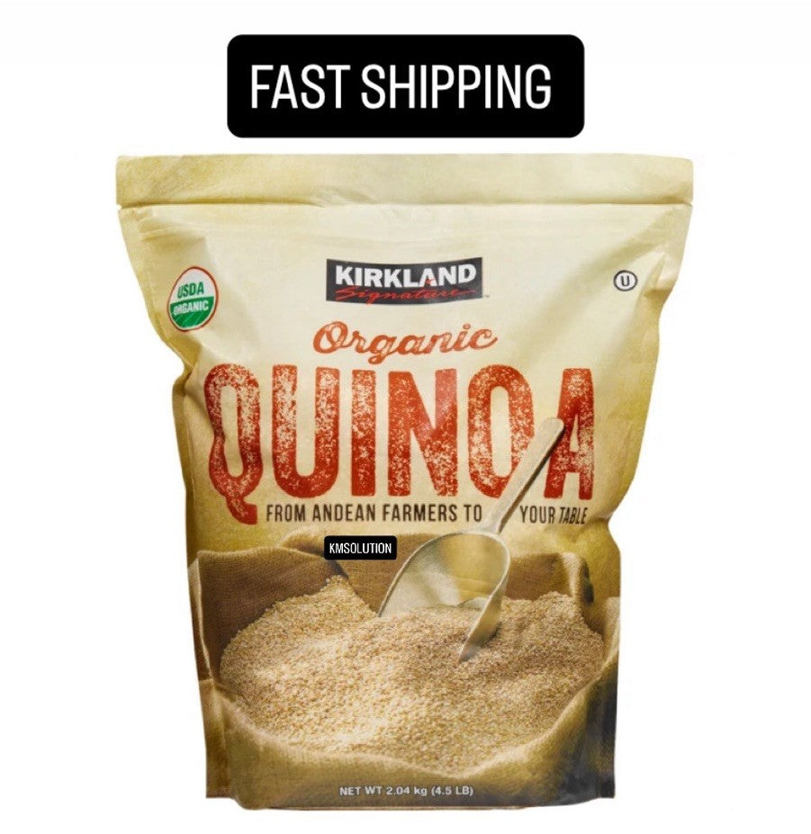 Kirkland Signature, Organic Quinoa, 4.5 lbs- NEW & SEALED FAST SHIPPING0